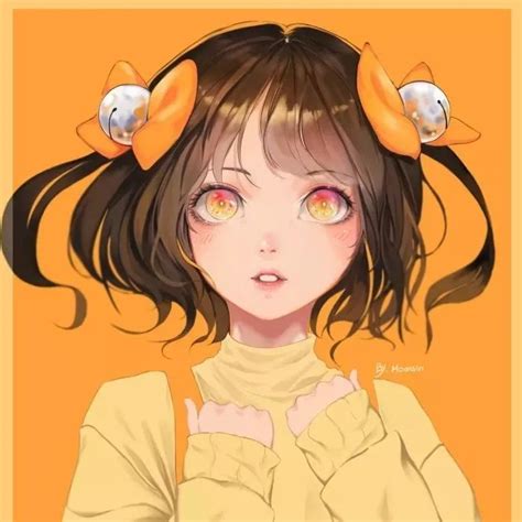 甜美女生动漫头像小清新