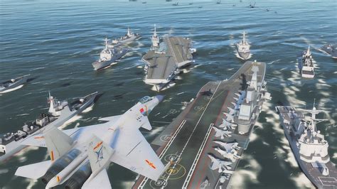 辽宁号航母战斗群，对战一个尼米兹级航母编队会怎样，战役模拟