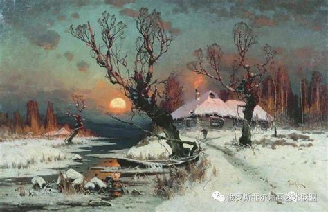 【经典油画】俄罗斯画家的风景油画太美，看完心旷神怡！_iulii