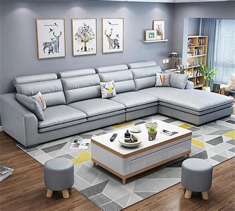 LC-603沙发 科技绒（侧视） - 赣州市南康区来仪居家具有限公司