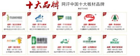 入选2018年中国板材十大品牌榜单介绍
