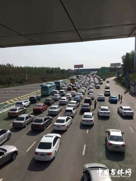 国庆假期首日 长春高速各路段车流量大-中国吉林网