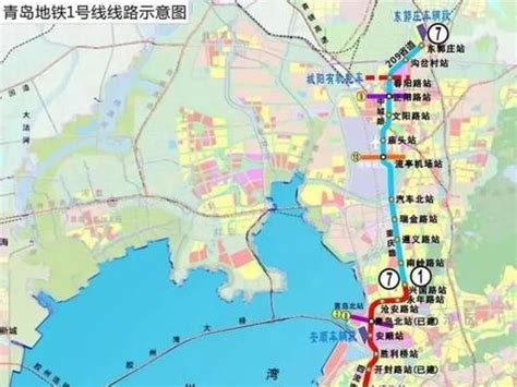 青岛地铁规划城阳站的站点具体位置在哪？ 地铁青岛规划城阳