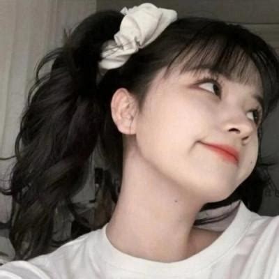 可爱复古风头像真人女生