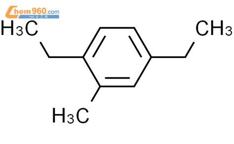 13632-94-5,Benzene,1,4-diethyl-2-methyl-化学式、结构式、分子式、mol – 960化工网