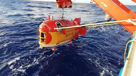 我国自主研发“海斗一号”全海深潜水器成功进行万米海试--中国科学院沈阳自动化研究所