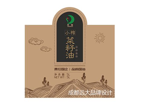 成都远大品牌设计为绵阳游仙粮油公司菜籽油包装设计 _远大品牌设计-站酷ZCOOL