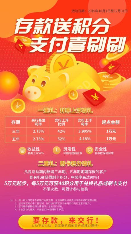 中国银行银行卡宣传海报设计PSD素材免费下载_红动网