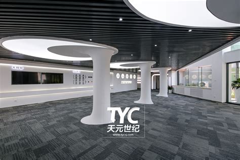 中国联通办公楼展厅设计装修