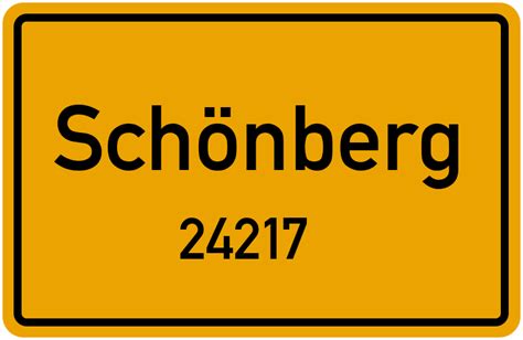 24217 Schönberg Straßenverzeichnis: Alle Straßen in 24217