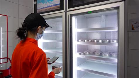 米果源头工厂智能留样柜带锁食品安全溯源设备食品留样机留样冰箱-阿里巴巴