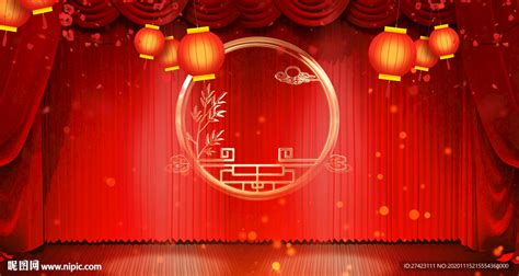 春节联欢晚会相声表演主题背景视频素材图片_动态背景_编号10668445_红动中国