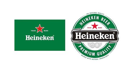 喜力(HeineKen)标志Logo设计含义，品牌策划vi设计介绍