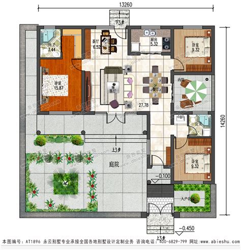 小别墅平面图片大全_土巴兔装修效果图