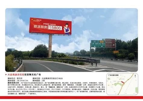 马路高速公路广告牌高炮设计贴图展示样机模板 – 高图网-免费无版权高清图片下载