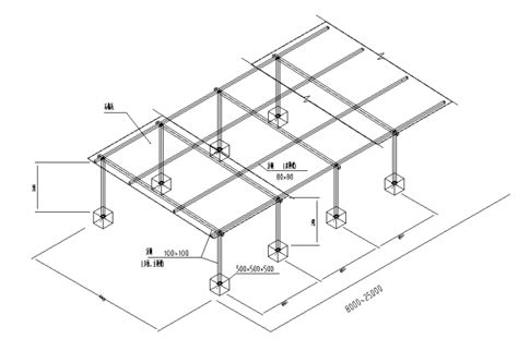 一种适用于钢结构的光伏支架棚顶结构的制作方法