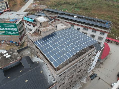 [农村光伏屋顶] 益阳南县斜屋顶太阳能发电屋顶15.95KW项目-湖南湘光福科技股份有限公司