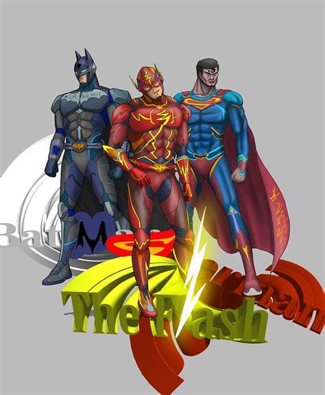 更新中：DC宇宙超级英雄重启|插画|商业插画|木之吟 - 原创作品 - 站酷 (ZCOOL)