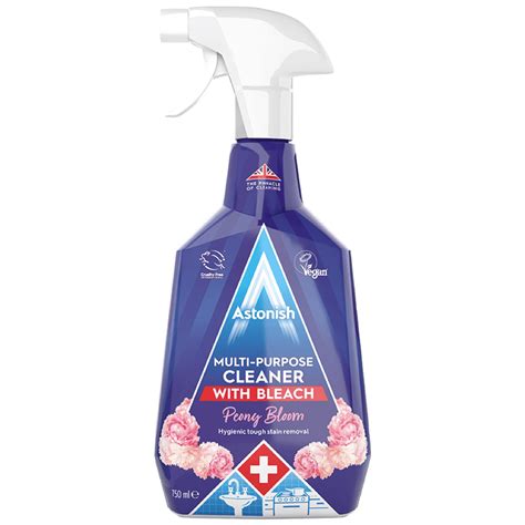 Astonish Multi Purpose Spray With Bleach Peony Bloom 750ml - Branded ...
