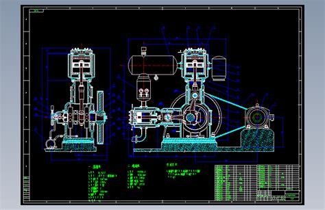 3L-15／12型空气压缩机设计(含CAD图)_AutoCAD 2004_模型图纸下载 – 懒石网