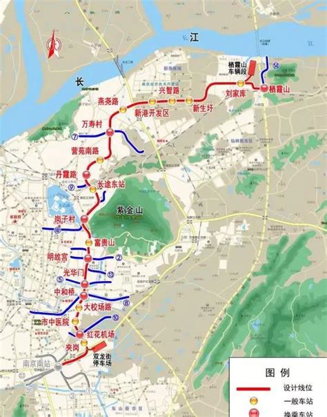 南京地铁6号线最新消息(线路图+全程站点+通车时间) - 南京慢慢看