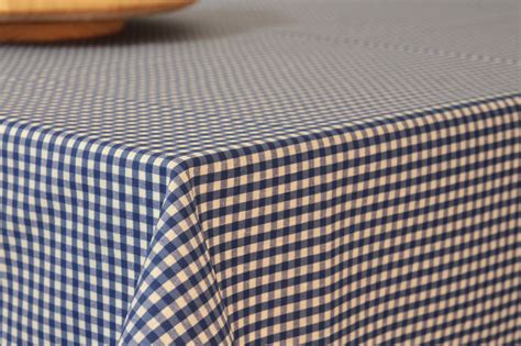 Tischdecke abwaschbar Blau Weiß kleines Karo Franz ab 80x80 -158x158 cm ...