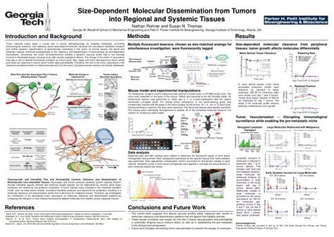 PPT - Size-Dependent Molecular Dissemination from Tumors in to Regional ...