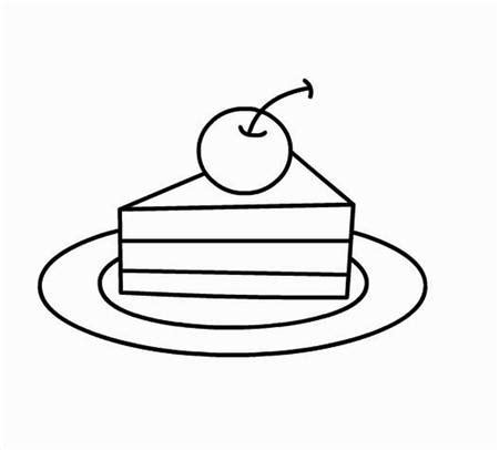 【生日蛋糕简笔画】卡通生日蛋糕图片大全_太平洋亲子网