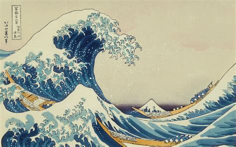 日本经典的浮世绘《神奈川冲浪里》，带给平面设计师的设计灵感。|神奈川冲浪里|浮世绘|平面设计师_新浪新闻