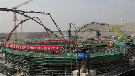 中核机械工程完成徐大堡核电3号机组首次大件吊装