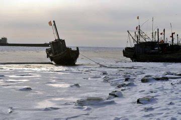 渤海近三成面积被海冰覆盖【2】--图片频道--人民网