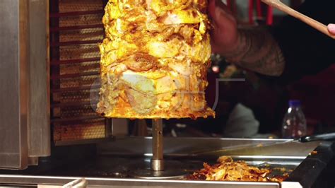 佰得土耳其烤肉机商用电热中东烧烤炉巴西全自动旋转烤鸡炉肉拌饭-阿里巴巴