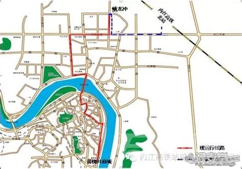 内江高铁北站通车后公交线路(附电子地图） - 城市论坛 - 天府社区