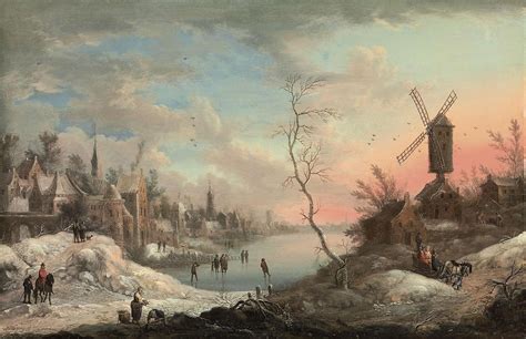 Johann Christian Vollerdt (Leipzig 1708-1769 Dresden) | A winter ...