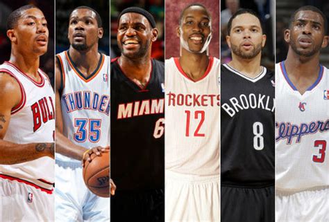 NBA2013-2014赛季的最佳阵容！