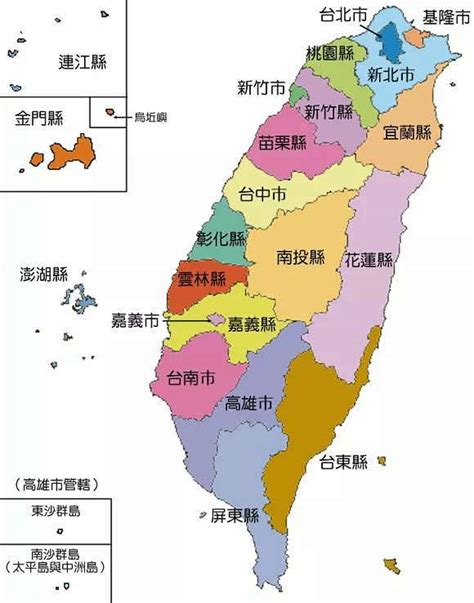 台湾省行政地图全图下载-台湾省行政地图高清版大图 - 极光下载站