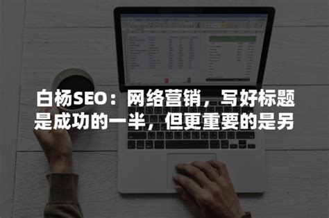 白杨SEO：网络营销，写好标题是成功的一半，但更重要的是另一半-悠易科技CDP