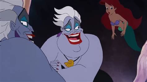 迪士尼反派也能变成“美人鱼”，黑女巫充满魅力，乌苏拉可真丑