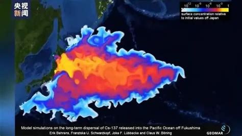 日本百万吨核污染水入海 57天内放射性物质扩散到太平洋大半区域 _ 东方财富网