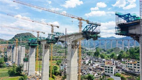 贵州黔西南：金州大桥工程加紧建设_时图_图片频道_云南网