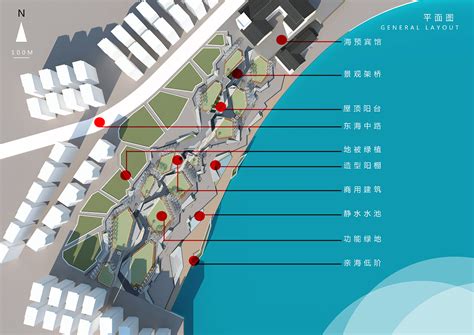 深圳宝安滨海廊桥 景观设计 / AUBE欧博设计 | 特来设计