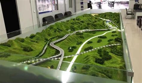 亿维公路沙盘展示模型 - 工业规划模型 - 华野