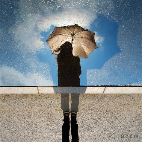撑雨伞非主流头像
