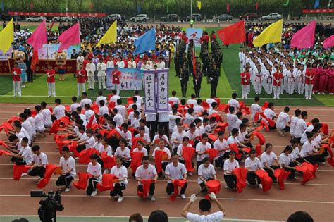 安徽三联学院第十八届田径运动会开幕式隆重举行