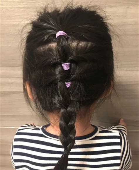儿童编发教程之给家中的小公主扎个漂亮的半扎发发型吧_腾讯视频