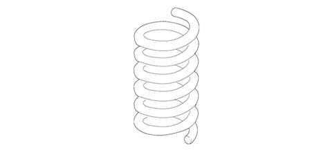 Rear Coil Spring 333520 33-53-6-851-934 | BMW Parts Source
