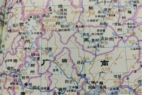 古地名演变：广东清远古代地名及区划演变过程