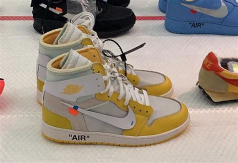 还有黄色 AJ1 和两双 AJ4？OFF-WHITE x Nike 超多罕见联名曝光！ 球鞋资讯 FLIGHTCLUB中文站|SNEAKER ...