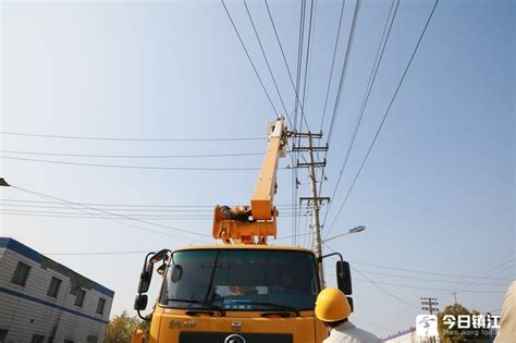 丹阳供电首次在镇江县市区实现独立带电作业_今日镇江