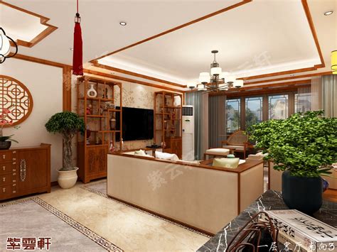 新中式客厅定制A6- 一棵树家具